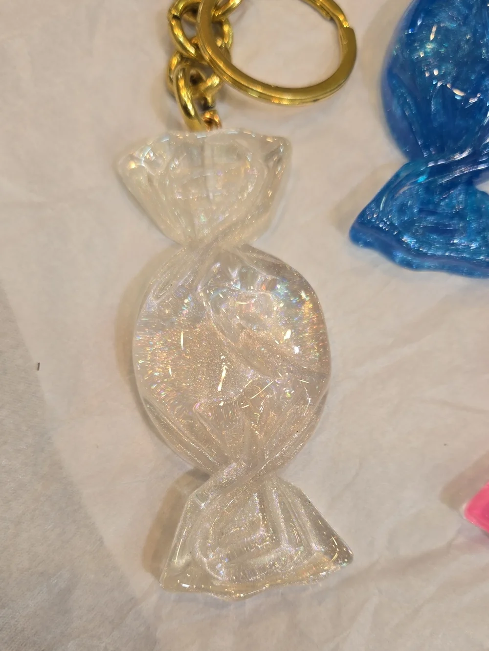 NWOT - Statement CANDY Charm / Key Holder